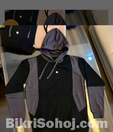 Hoodie and sweatshirt